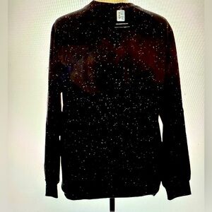 ELEVENPARIS Win Bromby Speckled Black Sweatshirt Size XL NWT